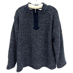 Orvis Sherpa lined men’s quarter zip sweatshirt